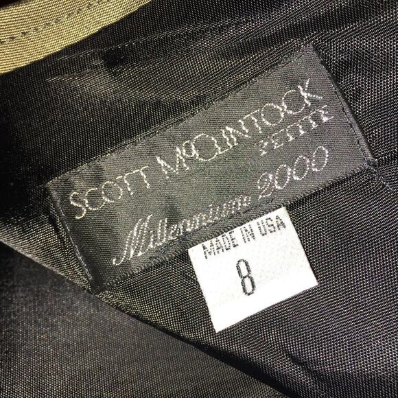 Scott McCLINTOCK Maxi Skirt Women 8 Iridescent  Millenium Formal VTG - Picture 7 of 8
